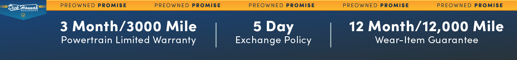 Preowned Promise Banners
