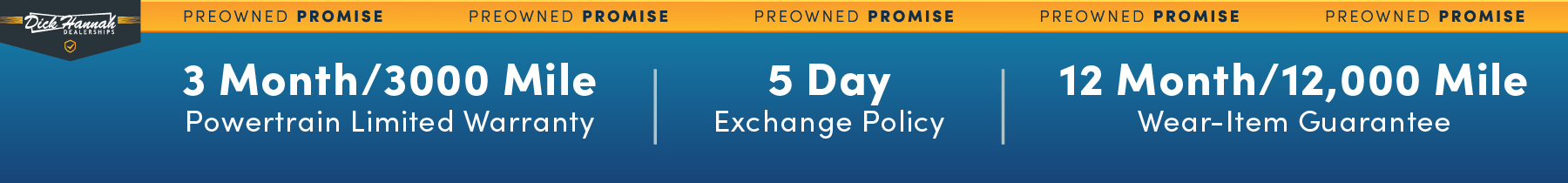Preowned Promise Banners