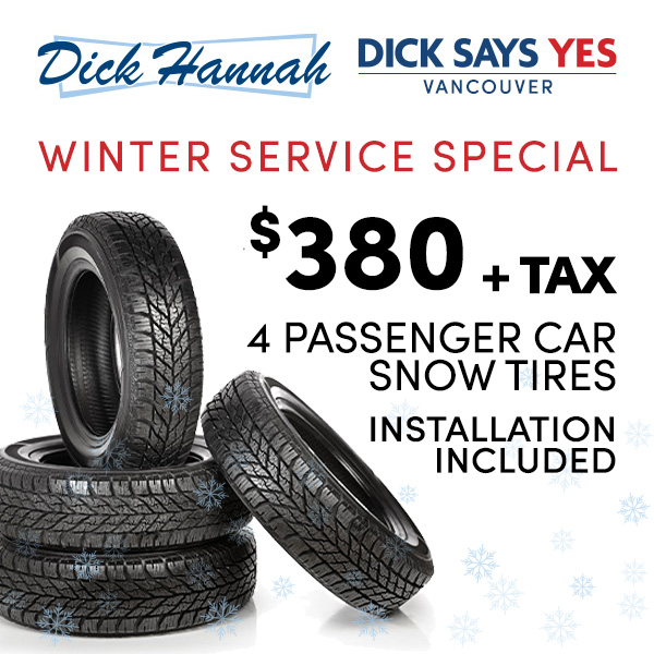 Passenger car snow tires